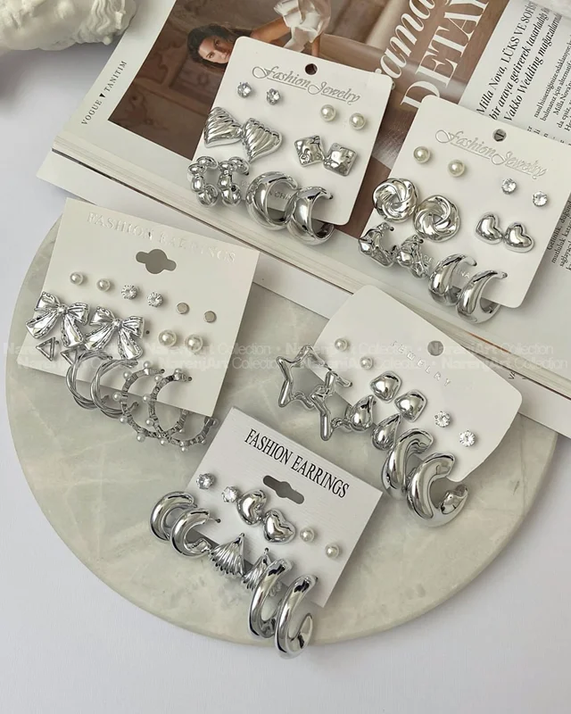 کالکشن پک گوشواره مینیمال ن