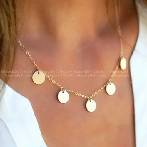 گردنبند نومیسما استیل ط