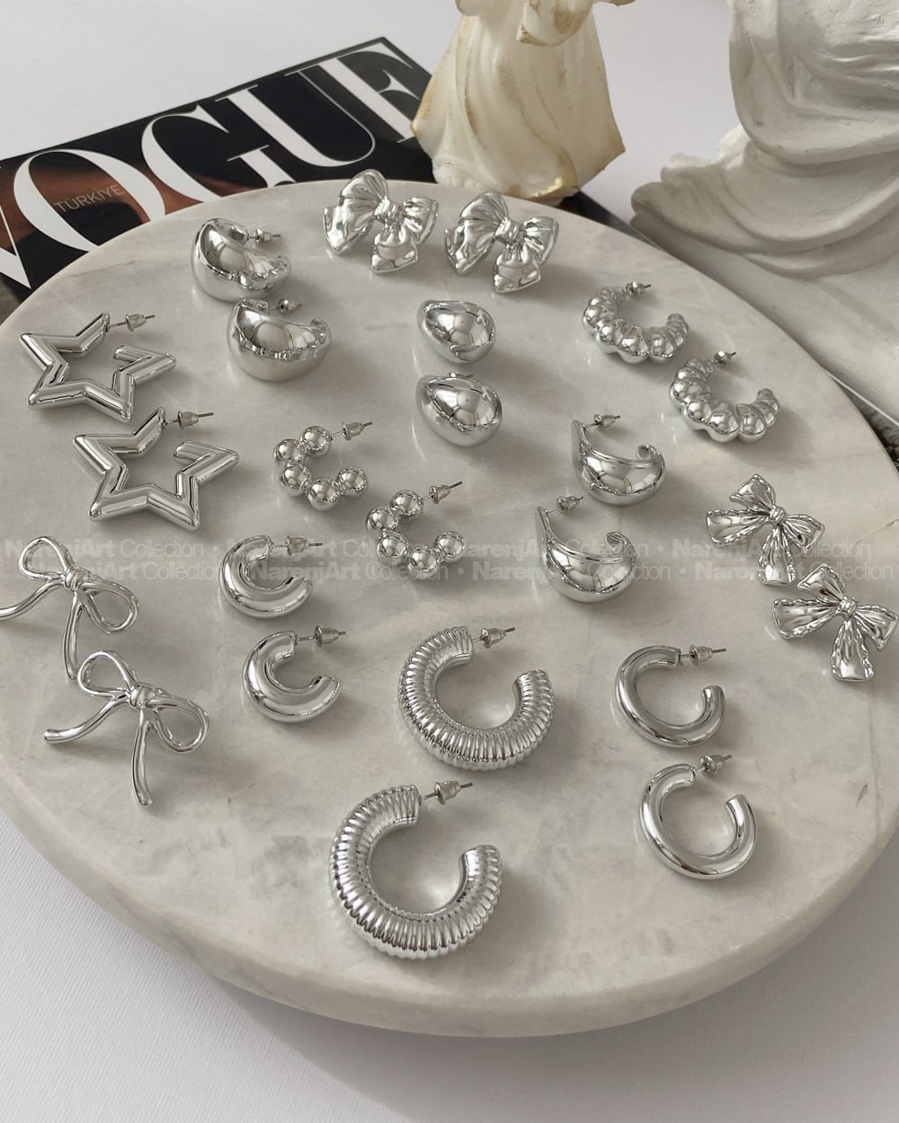 کالکشن گوشواره‌های مینیمال ن