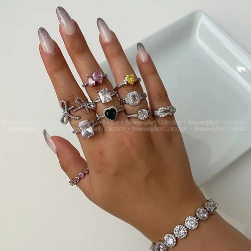 کالکشن انگشترای جواهری پارت سوم ن