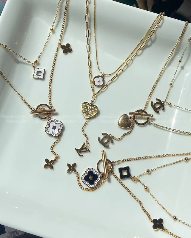 گردنبندهای مولتیبرند چندرج پارت دهم استیل ط