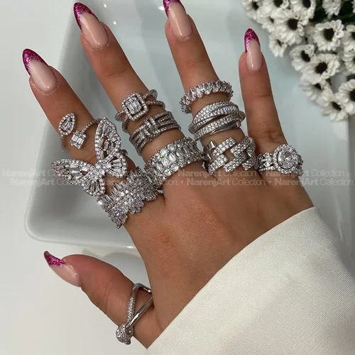کالکشن انگشترای جواهری پارت چهارم ن